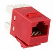 Jack RJ45 CAT5e color rojo