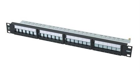 PATCH PANEL CAT 6 A 24 PORTS