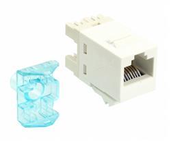 Jack RJ45 CAT5e color blanco