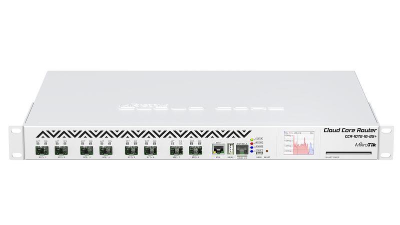 Router 1x Gigabit Ethernet, 8xSFP