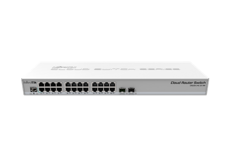 Cloud Router Switch 326, 24 Ptos. GigaEthernet, 2 Ptos. SFP