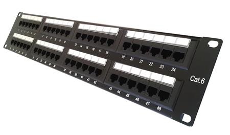 PATCH PANEL CAT 6 48 PORTS