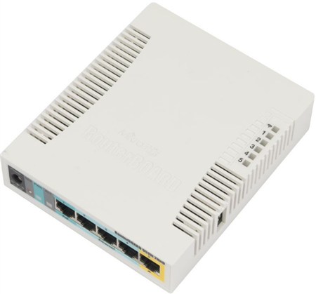 RouterBoard, 5 Puertos Fast Ethernet, 1 Puerto USB