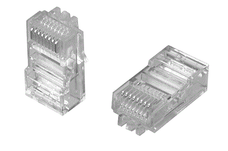 MODULAR PLUG FICHA RJ45 CAT 5