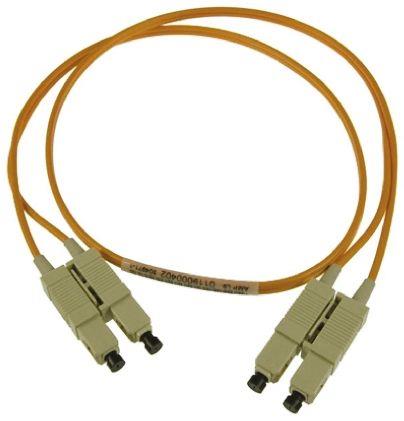 PATCH CORD SC-SC DUPLEX  MM  (62,5/125)  1m