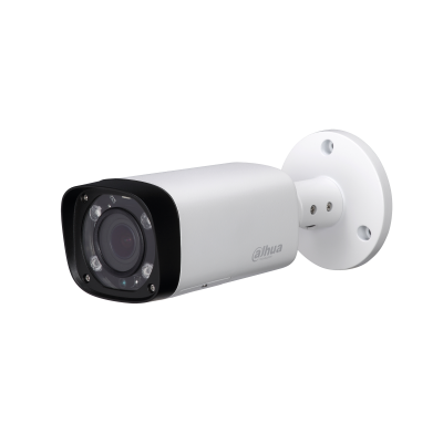 Cámara HDCVI Bullet 1MP, lente varifocal, de exterior con IR 60 mts