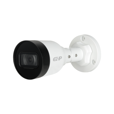 Cámara EZIP Mini-bullet 4MP, lente fijo 2.8mm, PoE, de exterior con IR