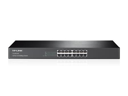 Switch de 16 puertos 10/100Mbps para rack