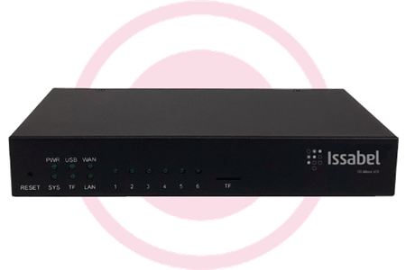 Nuevo IP PBX Issabel MICRO (4 FXO + 2 FXS)