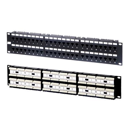 Patchpanel 48 ports Cat5e