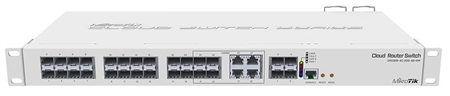  Smart Switch de 20 puertos SFP mas 4 puertos SFP+ con 4 puertos combinados (Gigabit Ethernet o SFP), CPU de 800MHz, 512MB de RAM