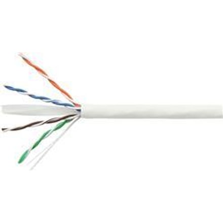 Cable UTP Cat6A blanco (rollo)